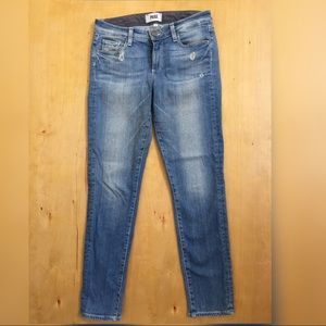 Paige Skyline Skinny Ankle Peg Jeans